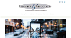 Desktop Screenshot of lipinskicpas.com